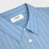 Camicia Classic in popeline di cotone a righe