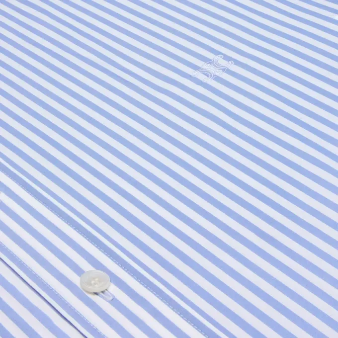 Camicia Classic in popeline di cotone a righe Camicia Classic in popeline di cotone a righe