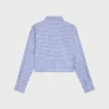 Camicia corta in cotone Vichy