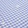 Camicia corta in cotone Vichy