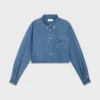 Camicia corta in denim Union Ocean Wash