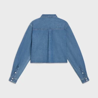 Camicia corta in denim Union Ocean Wash