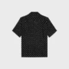 Camicia da bowling in viscosa con stampa Micro Triomphe