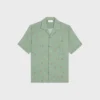 Camicia da bowling in viscosa con stampa Paisley Camicia da bowling in viscosa con stampa Paisley