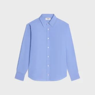 Camicia dal taglio morbido in popeline di cotone