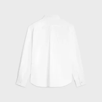 Camicia dal taglio morbido in popeline di cotone