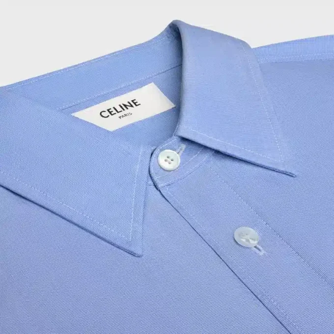 Camicia dal taglio morbido in popeline di cotone