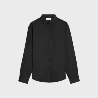 Camicia dal taglio morbido in twill di seta