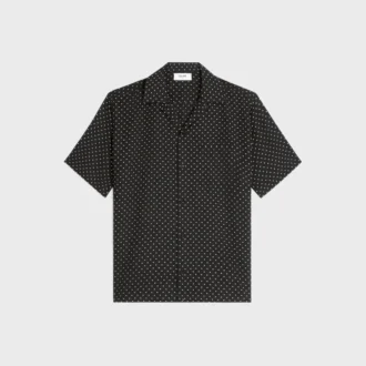 Camicia hawaiana in viscosa stampata