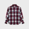 Camicia in cashmere a quadri Camicia in cashmere a quadri