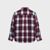 Camicia in cashmere a quadri Camicia in cashmere a quadri