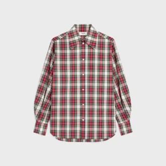 Camicia in cotone tartan
