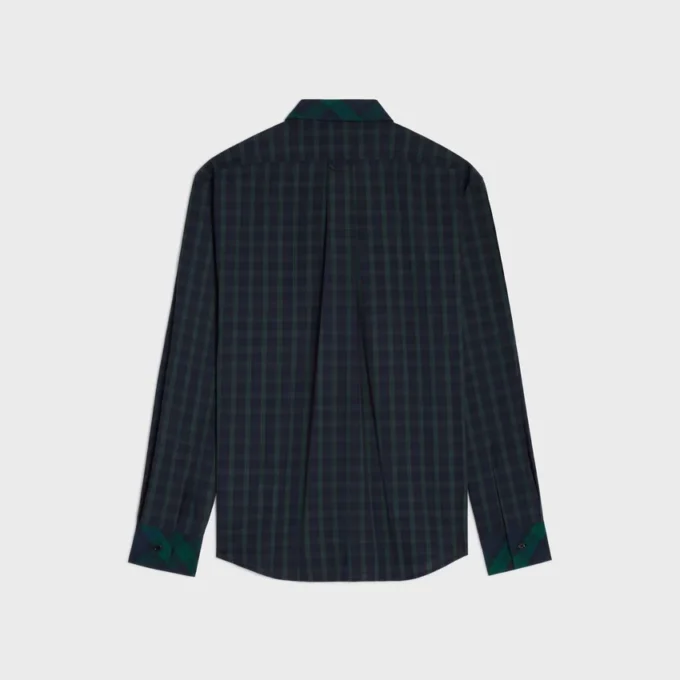 Camicia in cotone tartan