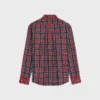 Camicia in cotone tartan