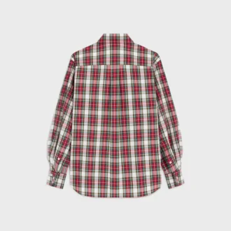 Camicia in cotone tartan