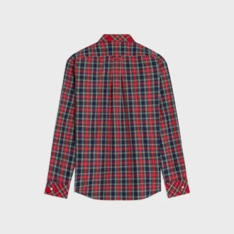 Camicia in cotone tartan