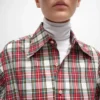 Camicia in cotone tartan