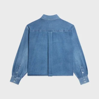 Camicia in denim di cotone