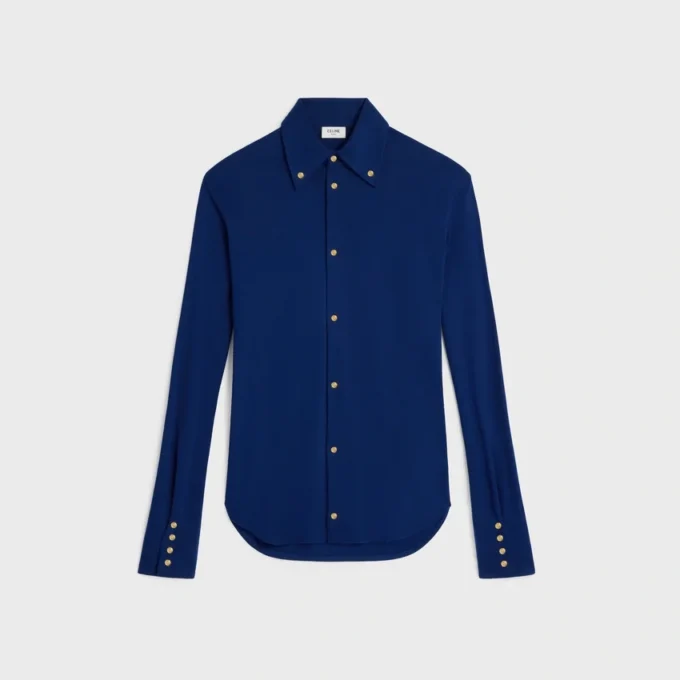 Camicia in jersey di cotone