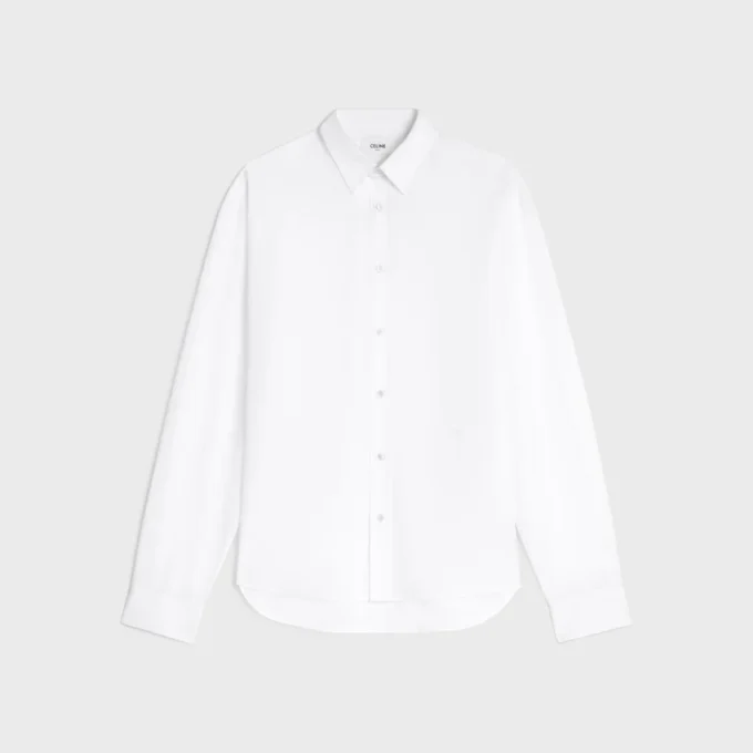 Camicia in popeline di cotone