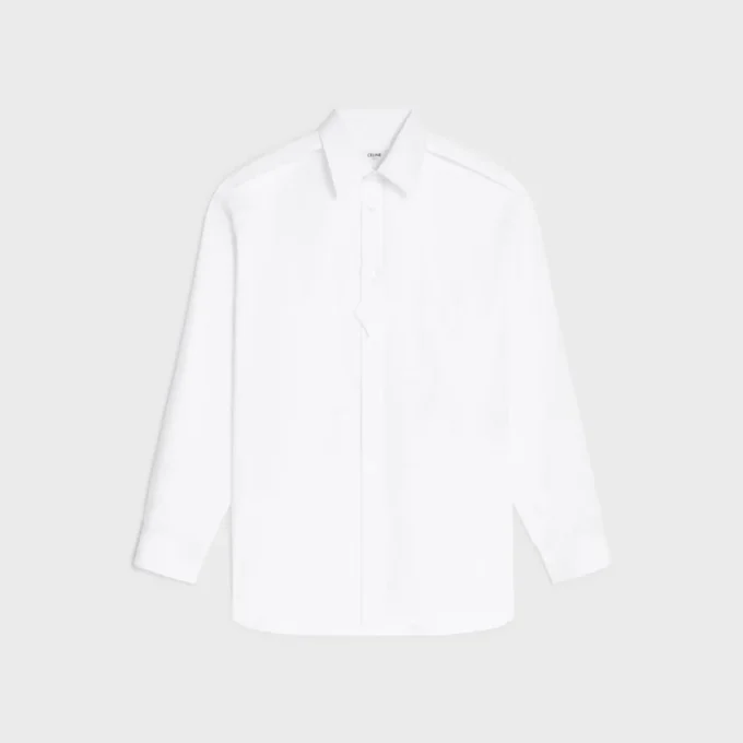 Camicia in popeline di cotone