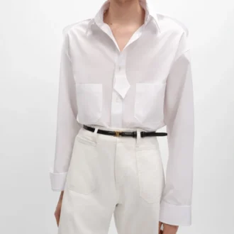 Camicia in popeline di cotone