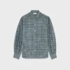 Camicia in tessuto di cotone tartan Camicia in tessuto di cotone tartan