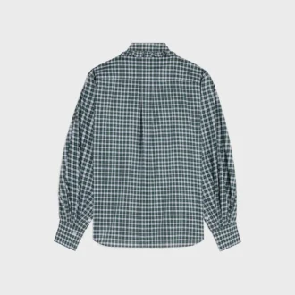 Camicia in tessuto di cotone tartan