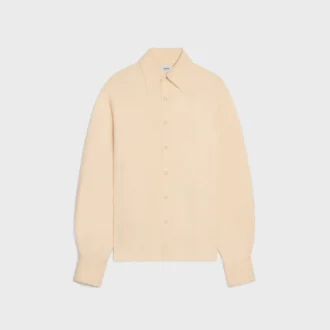 Camicia in viscosa e cady di seta
