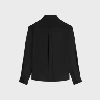 Camicia Lavallière in twill di seta