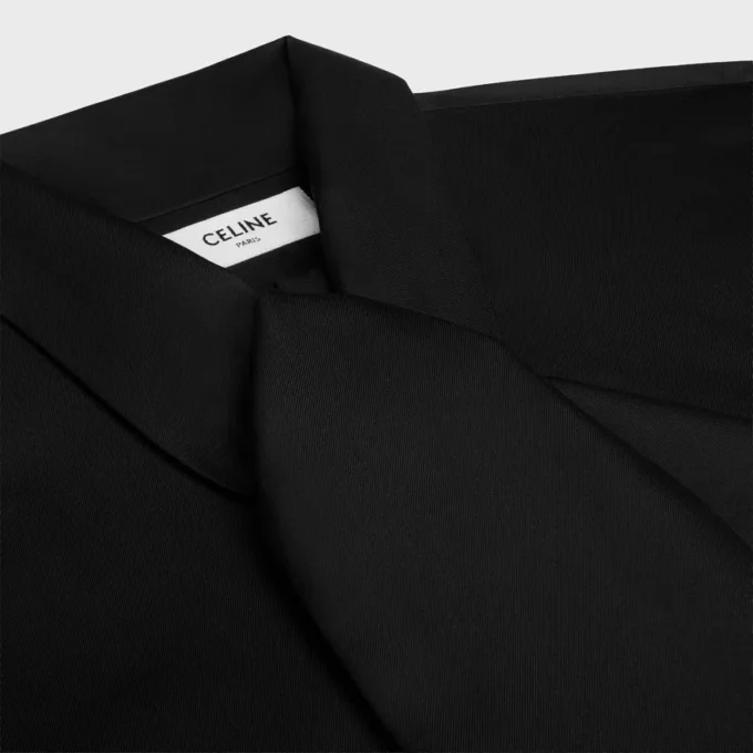 Camicia Lavallière in twill di seta Camicia Lavallière in twill di seta