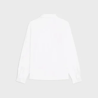 Camicia oversize in denim di cotone