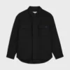 Camicia oversize in flanella di lana Camicia oversize in flanella di lana