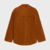 Camicia oversize in pelle scamosciata Camicia oversize in pelle scamosciata