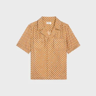Camicia pigiama in twill di seta