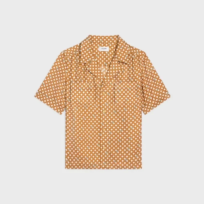Camicia pigiama in twill di seta