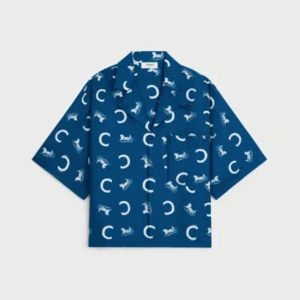 Camicia Scout in twill di seta