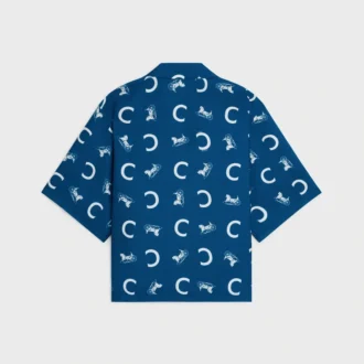 Camicia Scout in twill di seta
