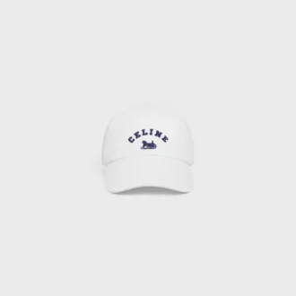 Cappellino CELINE Richelieu in twill di cotone