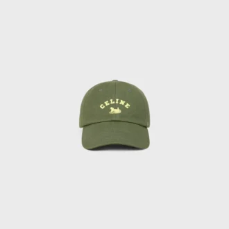 Cappellino CELINE Richelieu in twill di cotone