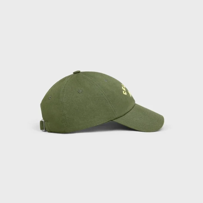 Cappellino CELINE Richelieu in twill di cotone