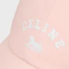 Cappellino CELINE Richelieu in twill di cotone Cappellino CELINE Richelieu in twill di cotone