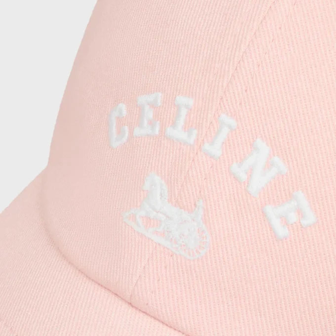 Cappellino CELINE Richelieu in twill di cotone Cappellino CELINE Richelieu in twill di cotone