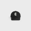 Cappellino da baseball con iniziale in cotone Cappellino da baseball con iniziale in cotone