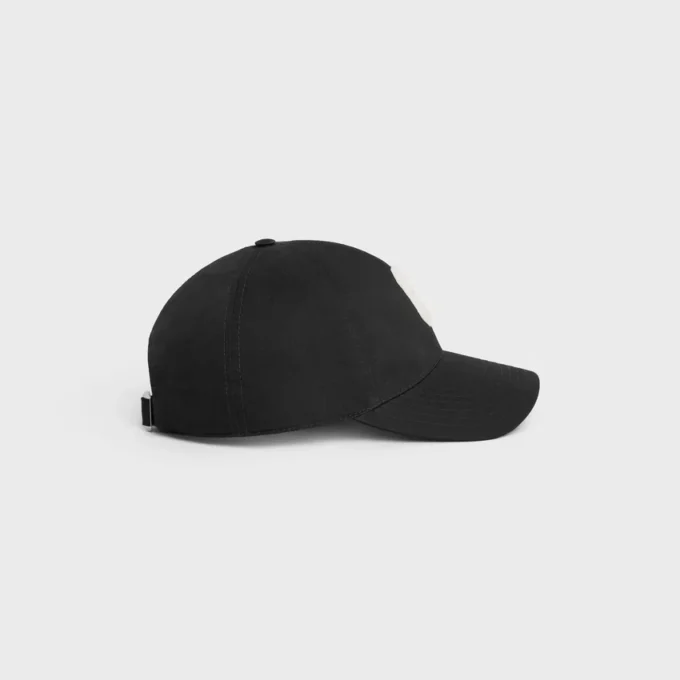 Cappellino da baseball con iniziale in cotone Cappellino da baseball con iniziale in cotone