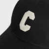 Cappellino da baseball con iniziale in cotone Cappellino da baseball con iniziale in cotone