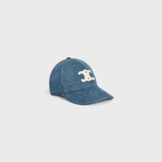 Cappellino da baseball Triomphe in denim Union Wash