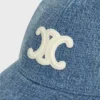 Cappellino da baseball Triomphe in denim Union Wash