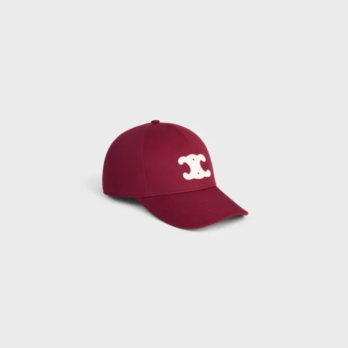 Cappellino da baseball Triomphe in gabardine di cotone Cappellino da baseball Triomphe in gabardine di cotone