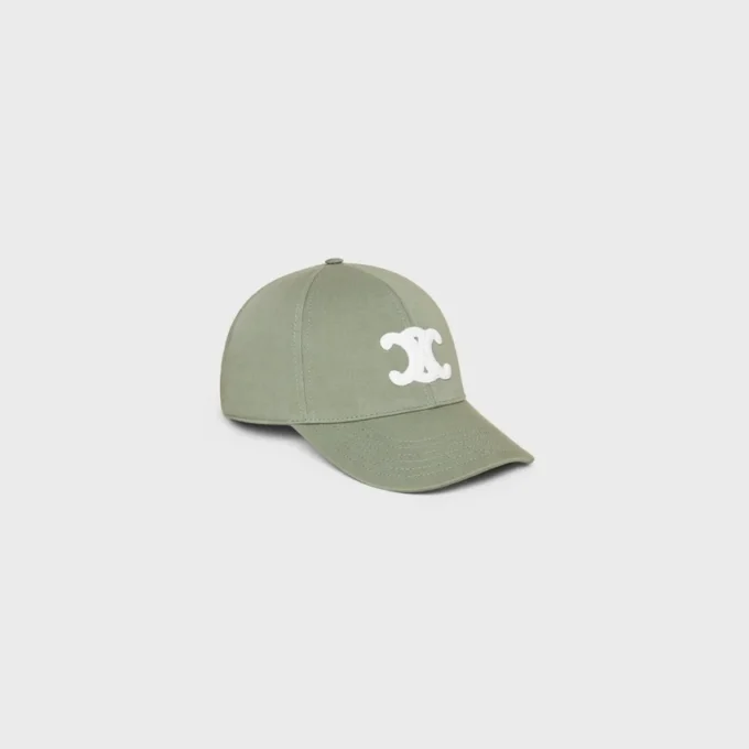 Cappellino da baseball Triomphe in gabardine di cotone Cappellino da baseball Triomphe in gabardine di cotone